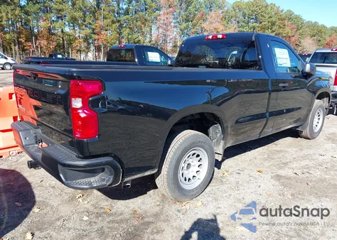 2026 Chevrolet Silverado 1500 2Wd Long Bed Wt z USA, uszkodzony, nr VIN 3GCNAAEK7TG133003